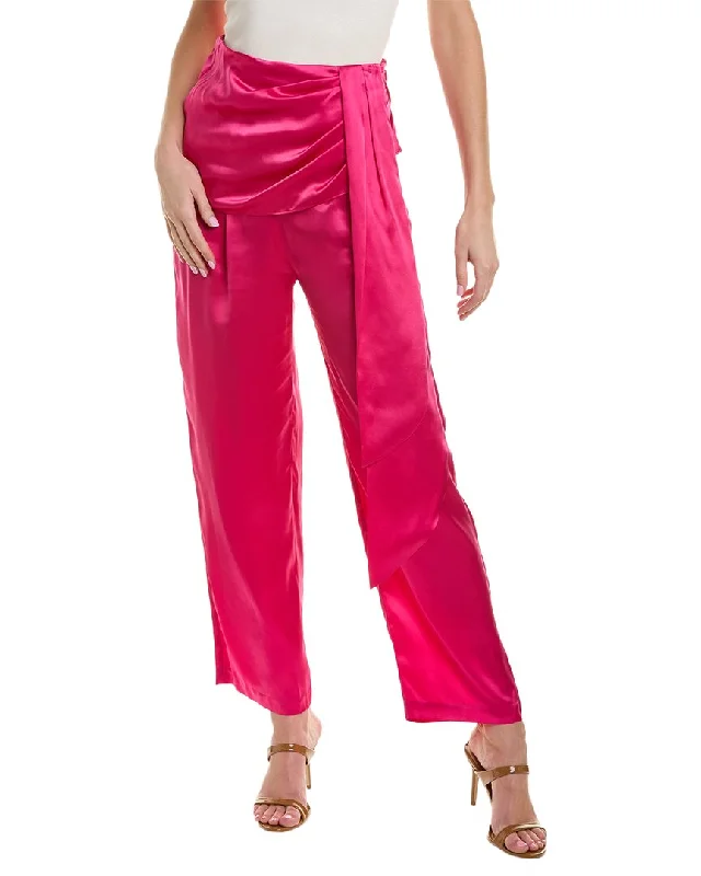 women's jogger pants -AIIFOS Maia Silk Pant