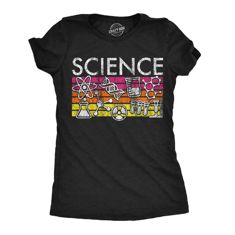 women's classic tops -Science Stripes Women's T Shirt