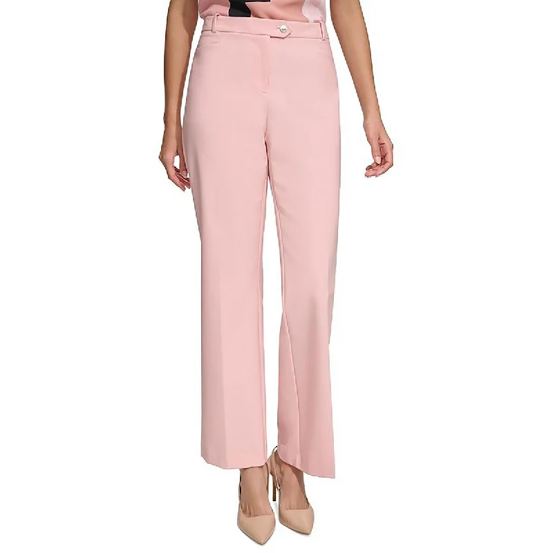 women's harem pants -Womens Printed Modern Fit Wide Leg Pants