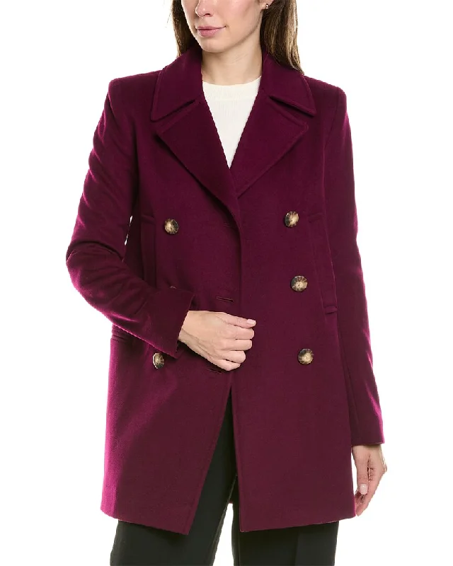 stylish winter coats for women -FLEURETTE Short Wool Jacket