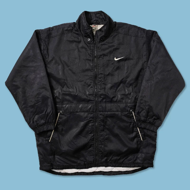 ladies' quilted jackets -Vintage Nike Padded Jacket XLarge