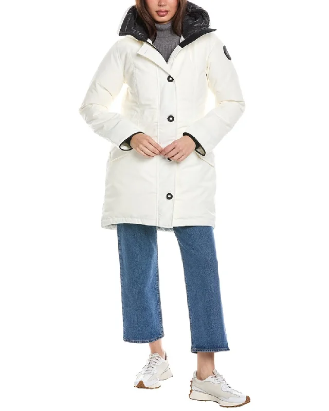 trendy teddy coats for women -Canada Goose Rossclair Down Parka