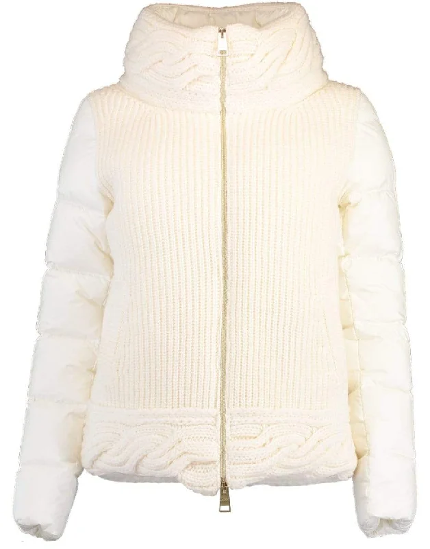 women's parka jackets -Knitted Jacket