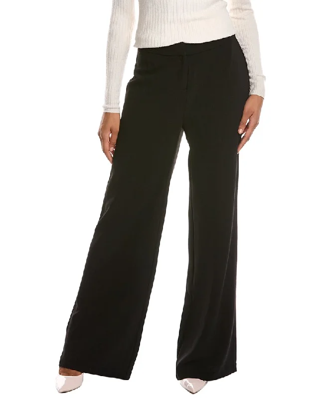 women's satin skirts -Nanette by Nanette Lepore Wide Leg Crepe Pant