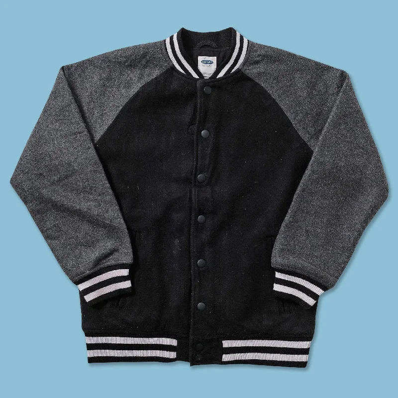 women's down coats -Wool Varsity Jacket Small