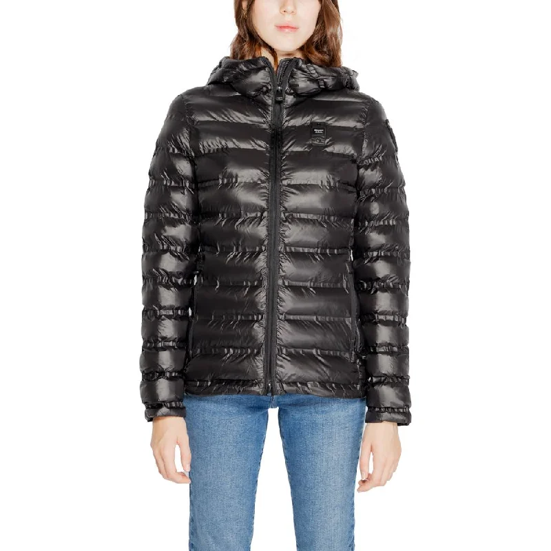 ladies' puff sleeve jackets -Blauer  Polyamide Jackets & Women's Coat