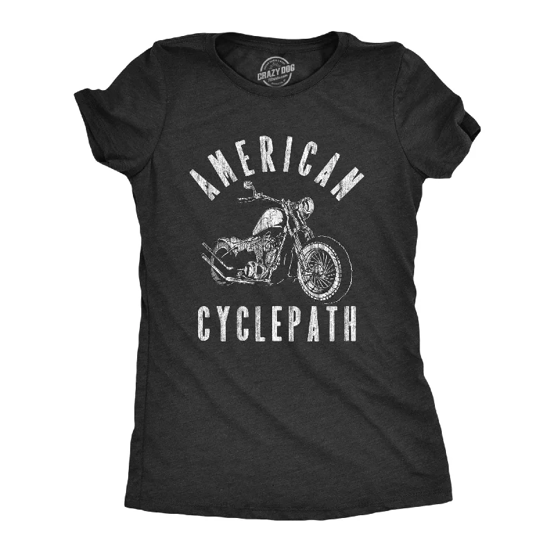 trendy crop tops for women -American Cyclepath Women's T Shirt