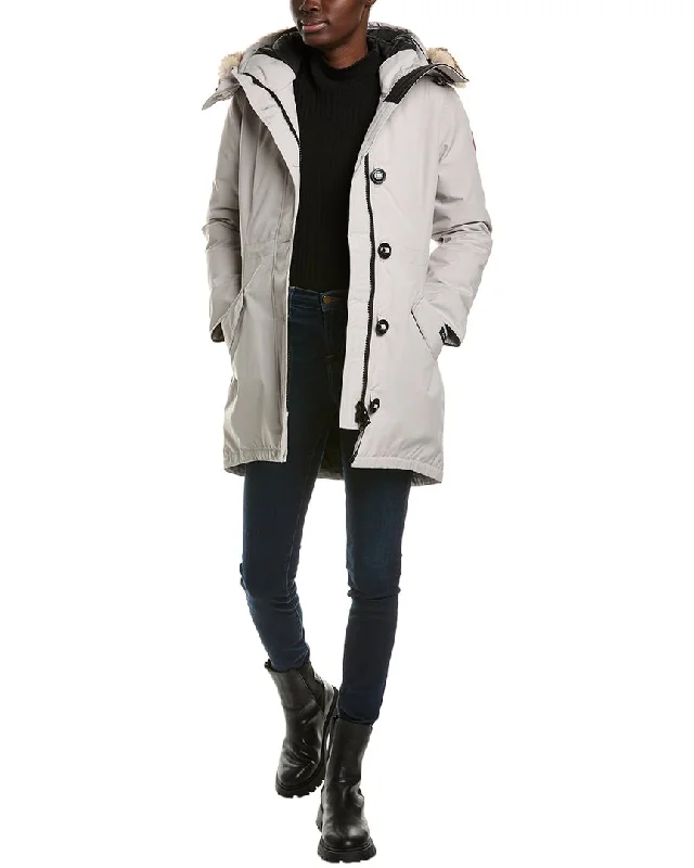 women's double-breasted coats -Canada Goose Rossclair Parka