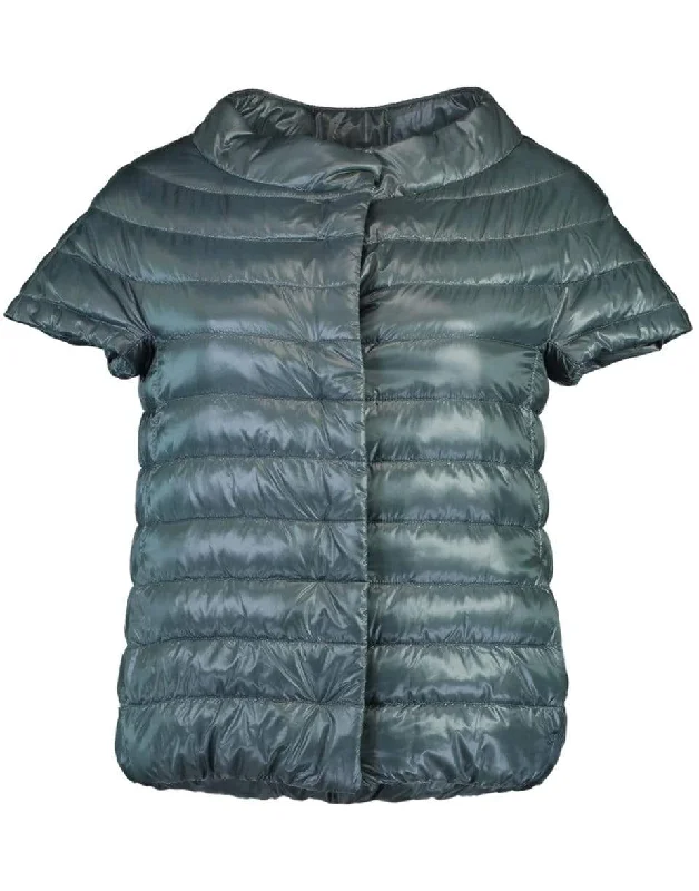 stylish winter coats for women -Light Blue Emilia Ultra Light Iconico Jacket