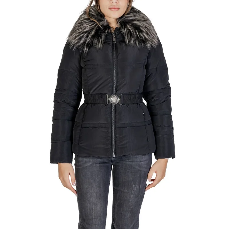 women's military coats -Guess  Polyamide Jackets & Women's Coat