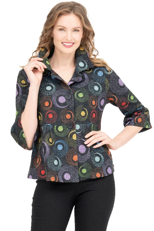 women's ultra-light down jackets -Bright Circles Jacket