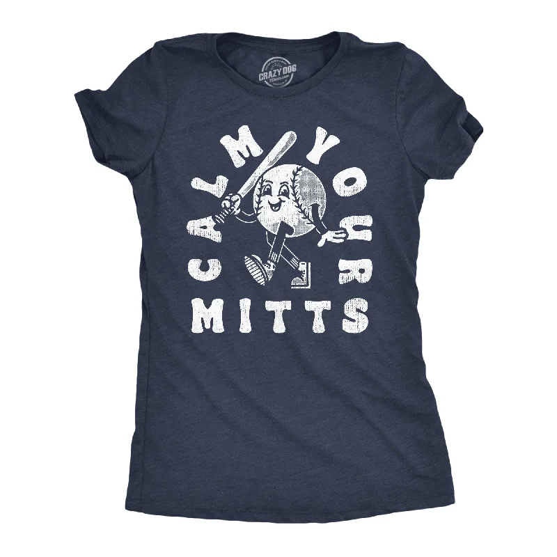 women's henley tops -Calm Your Mitts Women's T Shirt