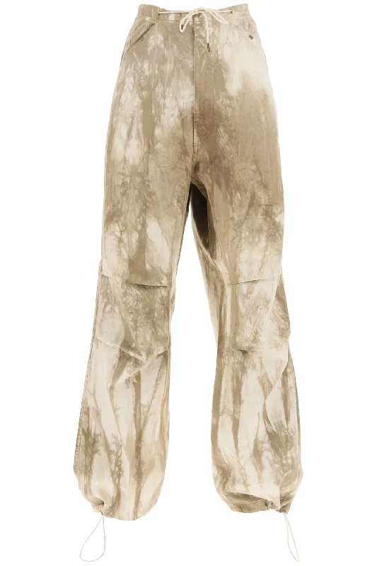 women's fringed skirts -park Women's Daisy Tie-Dye Baggy Pants