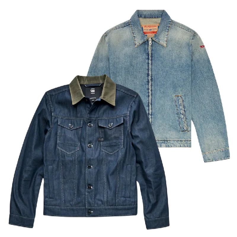 ladies' cropped jackets -50x DIESEL/G-STAR DENIM JACKETS