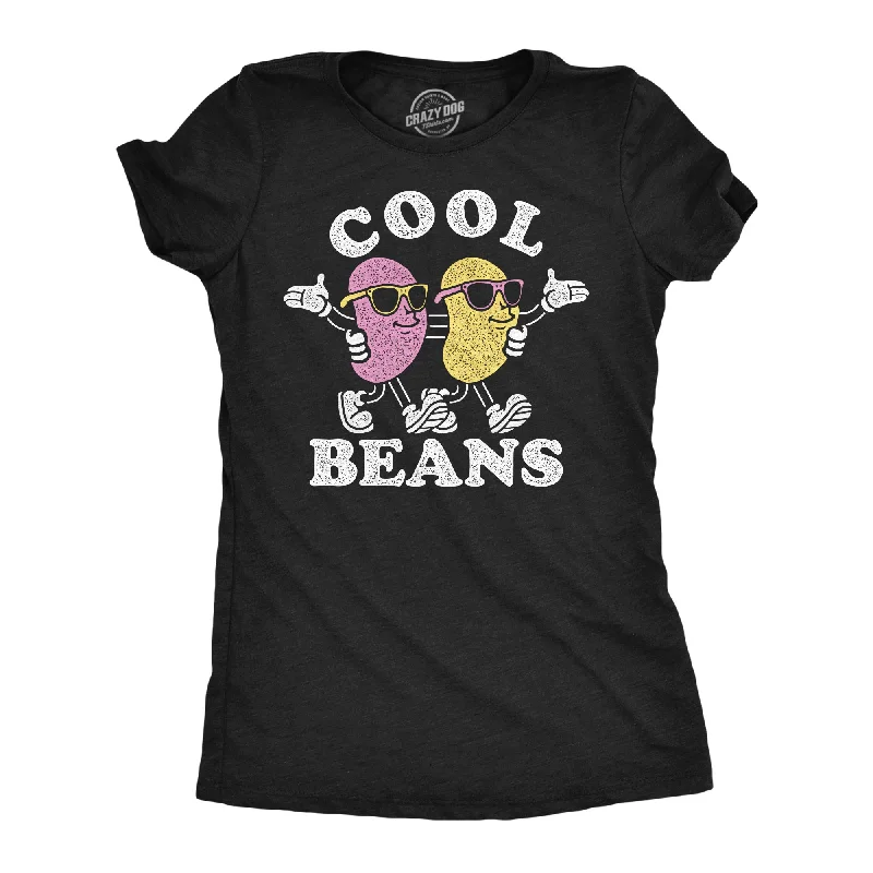 trendy balloon sleeve tops for women -Cool Beans Women's T Shirt