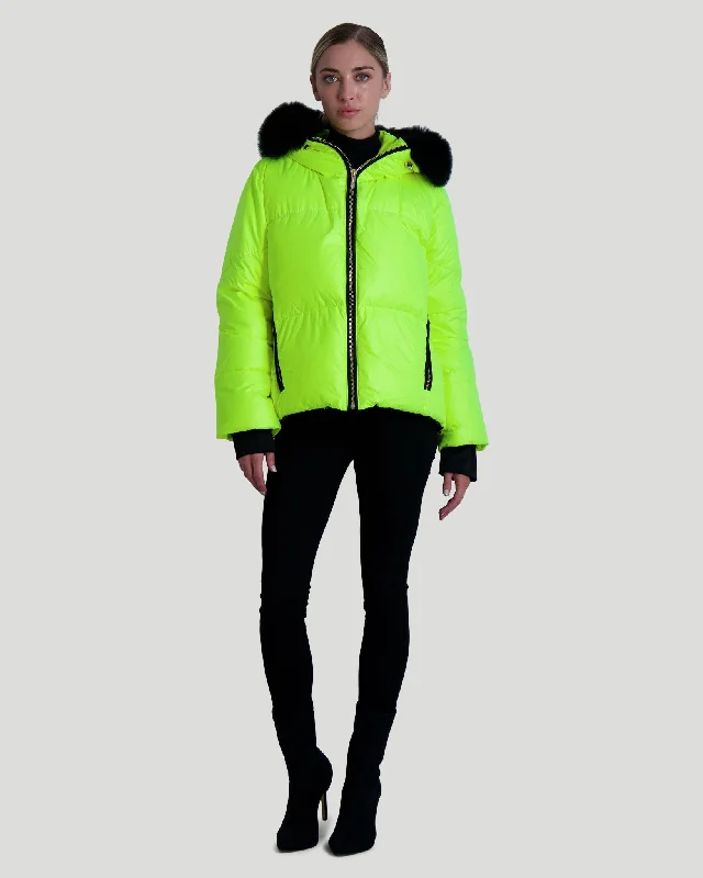 neon yellow/black