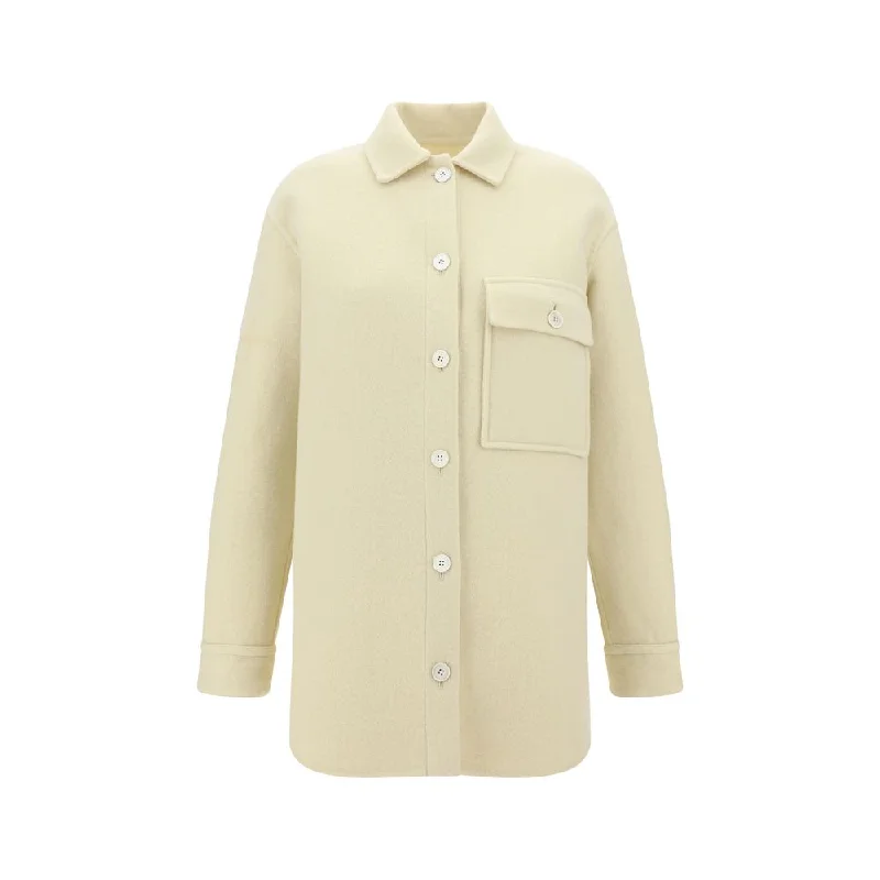 casual fleece coats for women -Jil Sander Women's Jacket