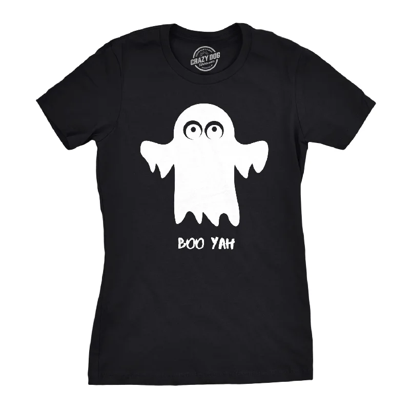 women's edgy tops -Boo Yah Women's T Shirt