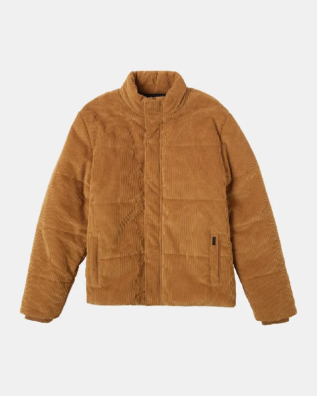 women's lightweight jackets -Townes Quilted Jacket - Camel