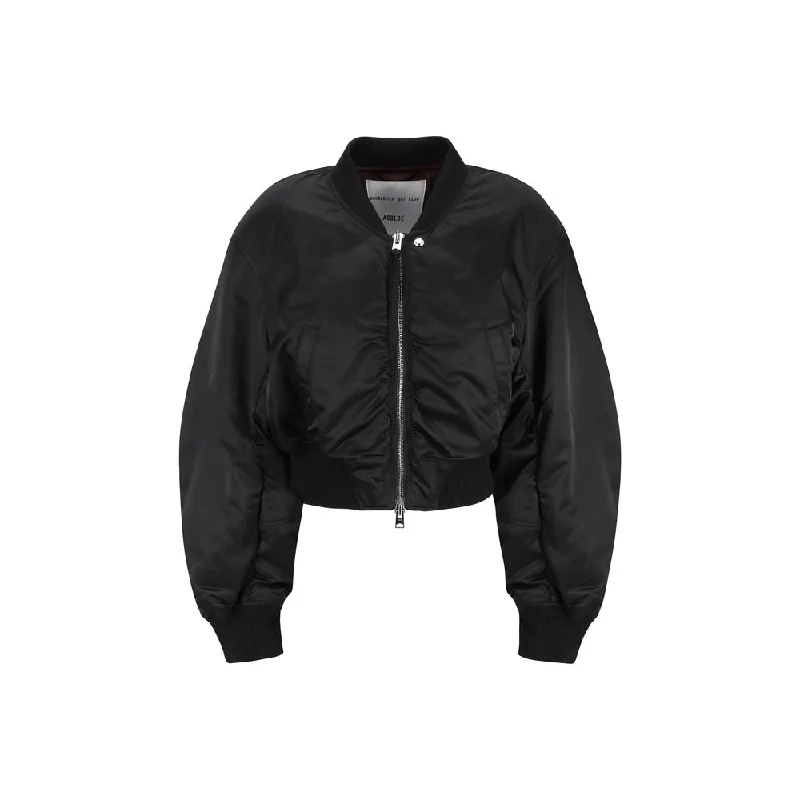 women's cape coats -Ae Jett Bomber Women's Jacket