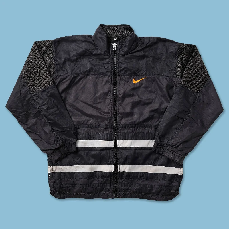 women's classic wool coats -Vintage Nike Track Jacket Small