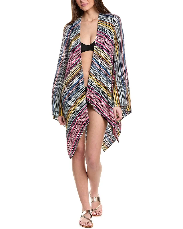 women's elegant winter coats -Missoni Wool-Blend Cape