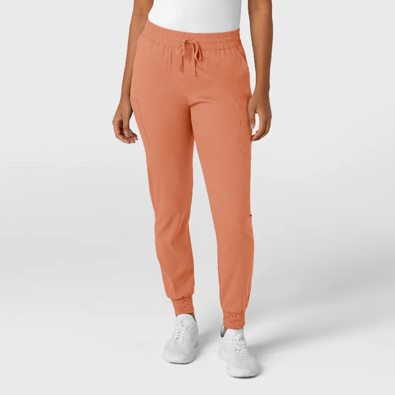 women's maxi skirts -Boundless Women's Jogger Scrub Pant - Terracotta