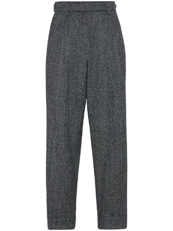 ladies' smocked waist skirts -Brunello Cucinelli Women's Trousers