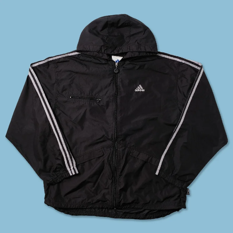 stylish embroidered jackets for women -Vintage adidas Light Jacket XLarge