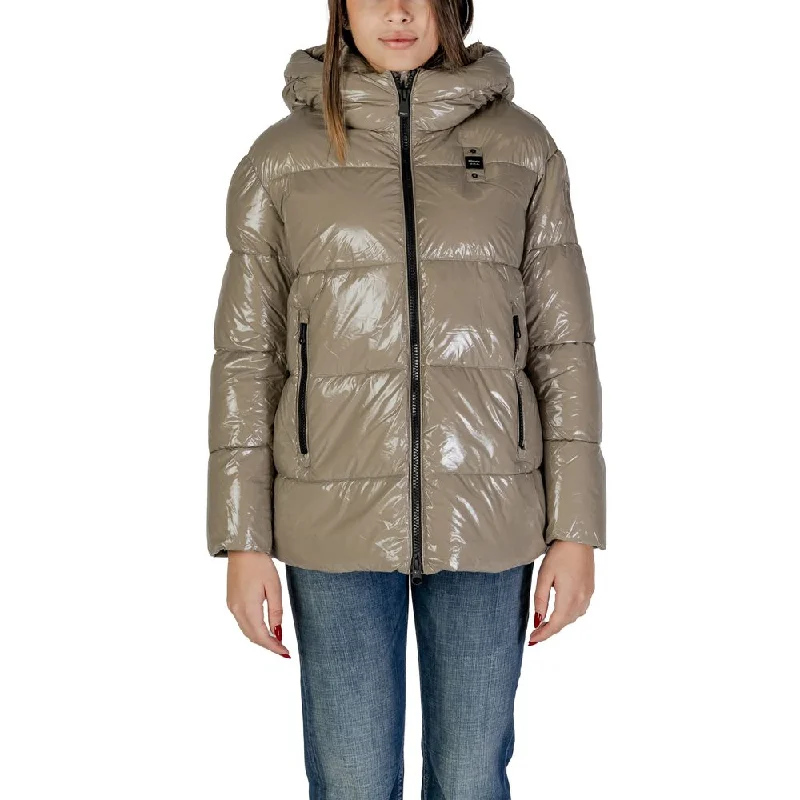 women's belted trench coats -Blauer  Polyamide Jackets & Women's Coat