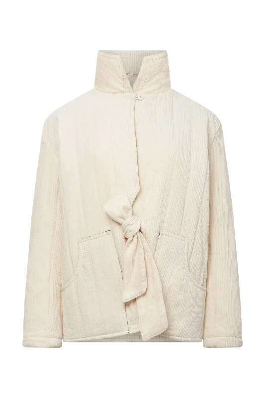 women's vintage coats -KENEILA COAT - Winter White