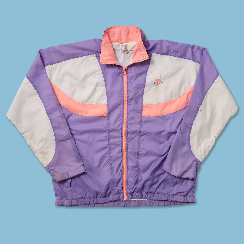 women's zip-up jackets -Vintage Nike Track Jacket Medium