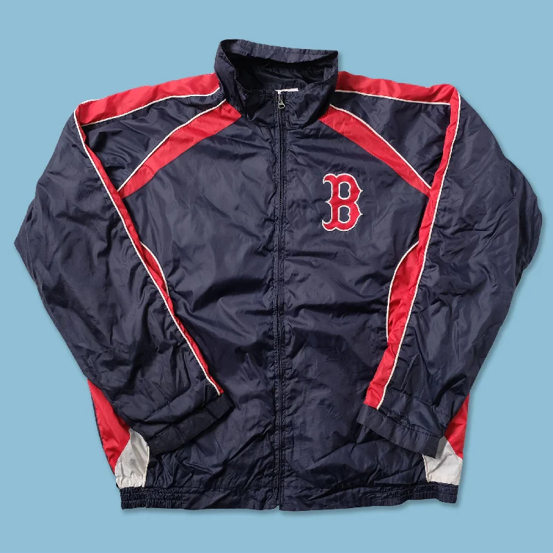 women's corduroy jackets -Vintage Boston Red Sox Track Jacket Large