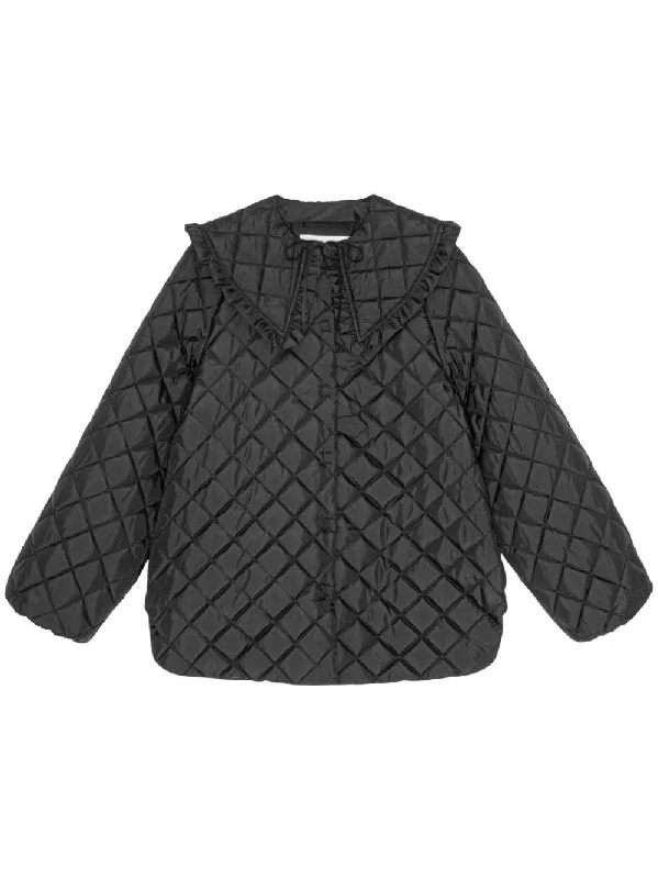 women's asymmetrical jackets -Ganni Women's Jackets