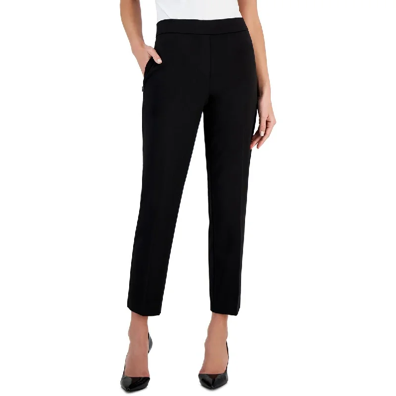 women's knitted skirts -T Tahari Womens High-Rise  Ankle Pants