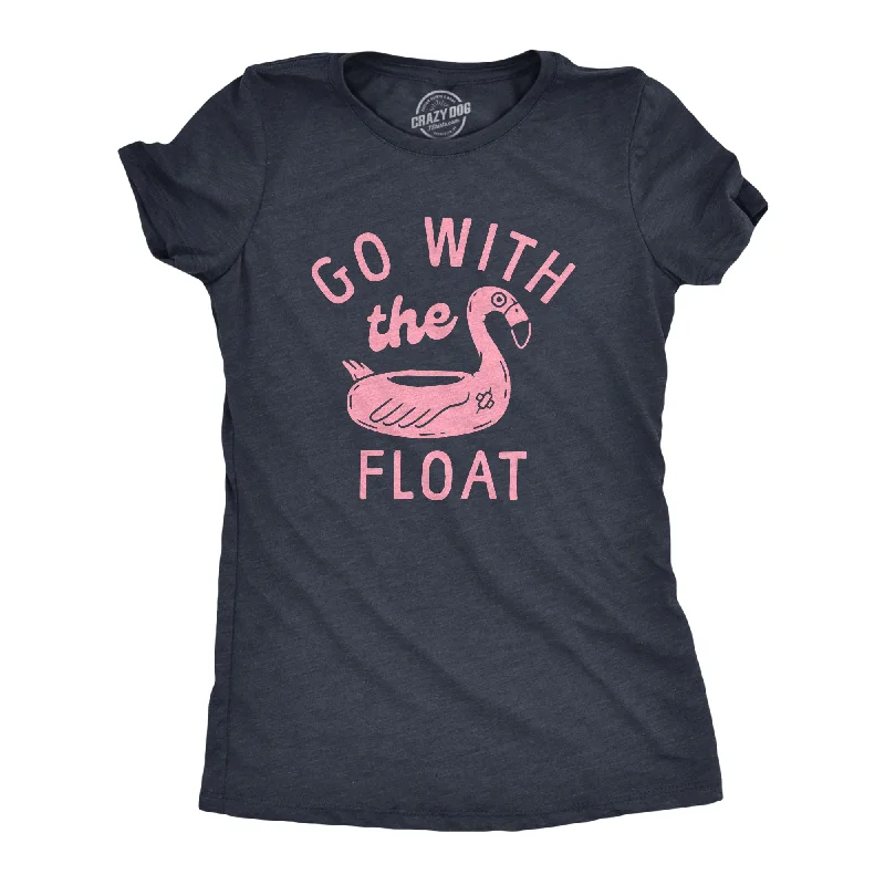 women's puff sleeve tops -Go With The Float Women's T Shirt