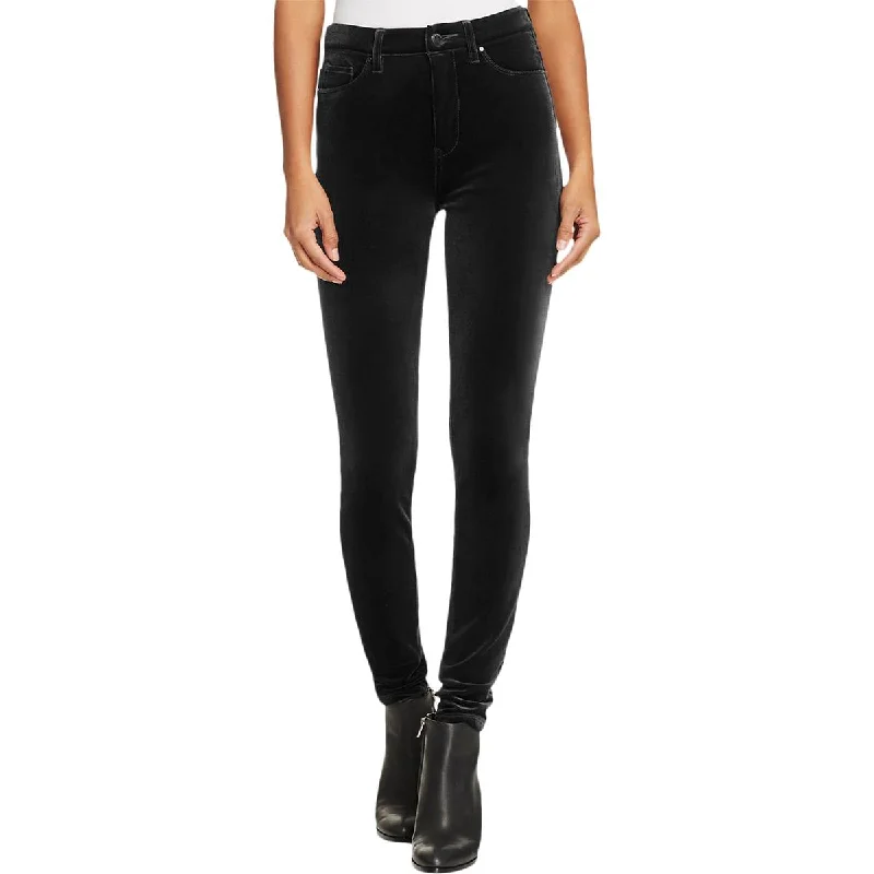 women's satin skirts -[BLANKNYC] Womens The Great Jones Velvet Ankle Skinny Pants