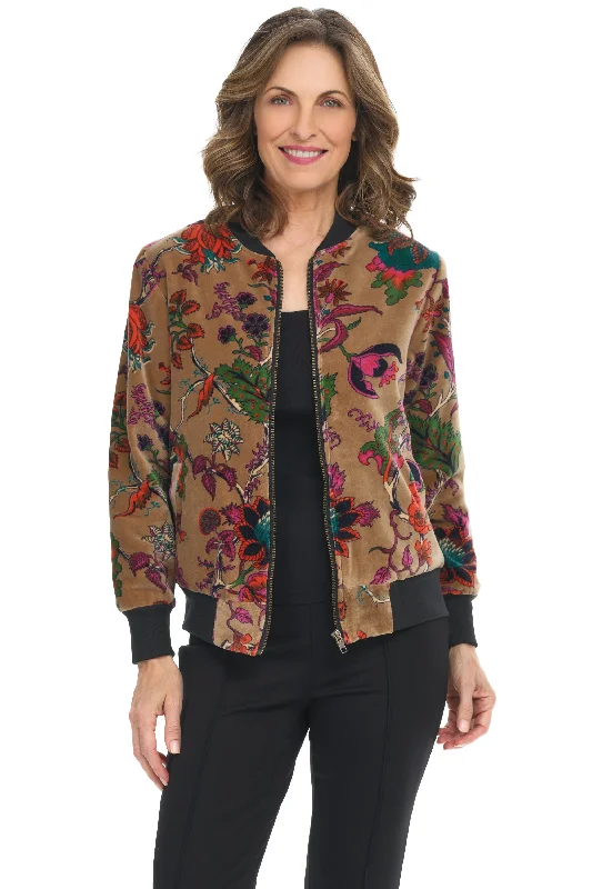 trendy jackets for women -Darcy Velvet Jacket