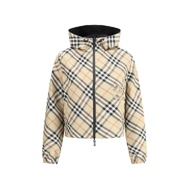 women's satin blazers -Burberry Reversible Women's Jacket