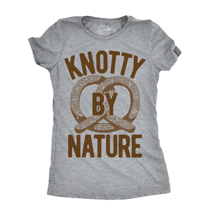 women's bustier tops -Knotty By Nature Women's T Shirt