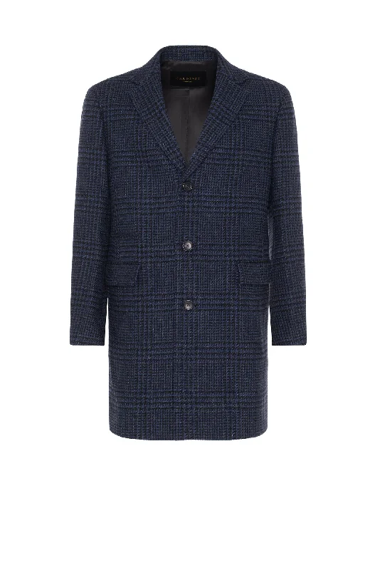 women's long padded coats -SHERWOOD WOOL & SILK TOPCOAT