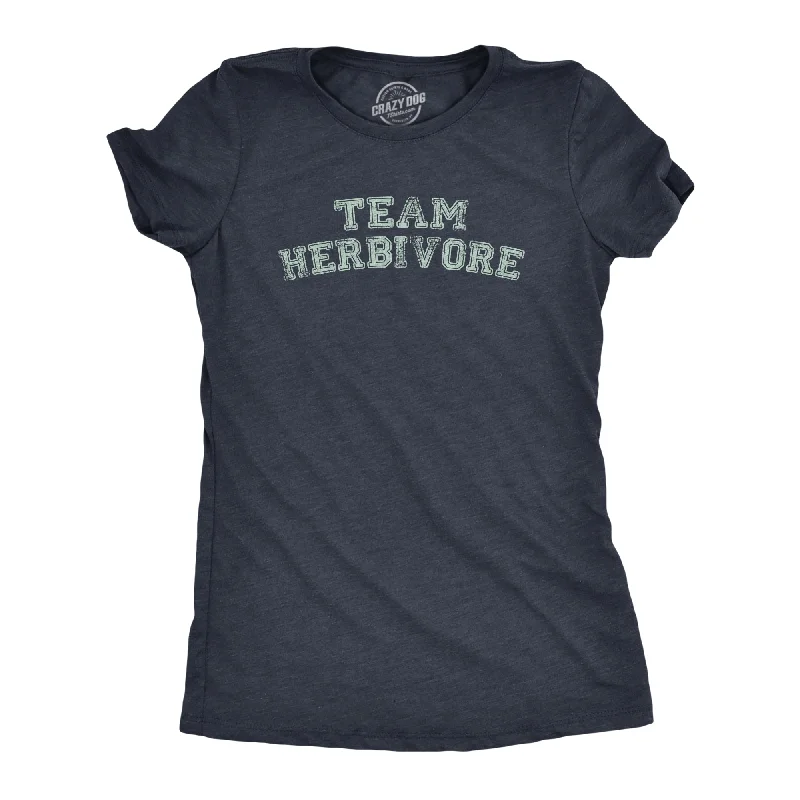 ladies' ruched tops -Team Herbivore Women's T Shirt