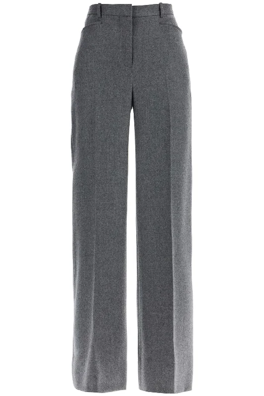 women's tweed skirts -Tom Ford Women's Flannel Bootcut Pants In