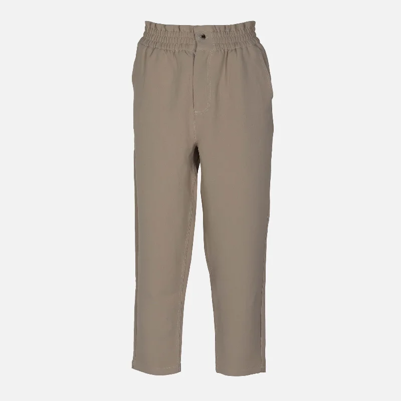 women's utility cargo pants -LADIES CASUAL WOVEN PANT