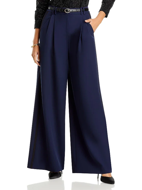 ladies' tailored trousers -Womens Casual Trousers Wide Leg Pants