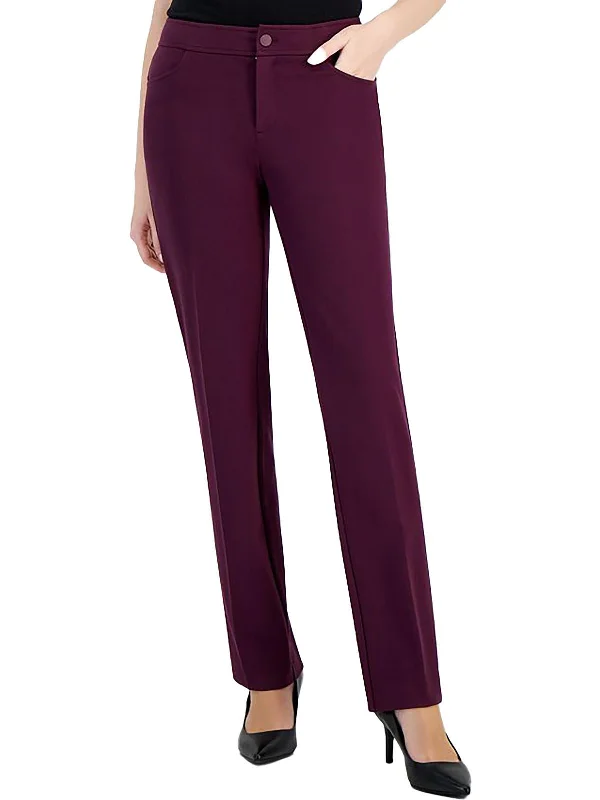 ladies' bodycon skirts -The Jillian Womens Low Rise Office Bootcut Pants