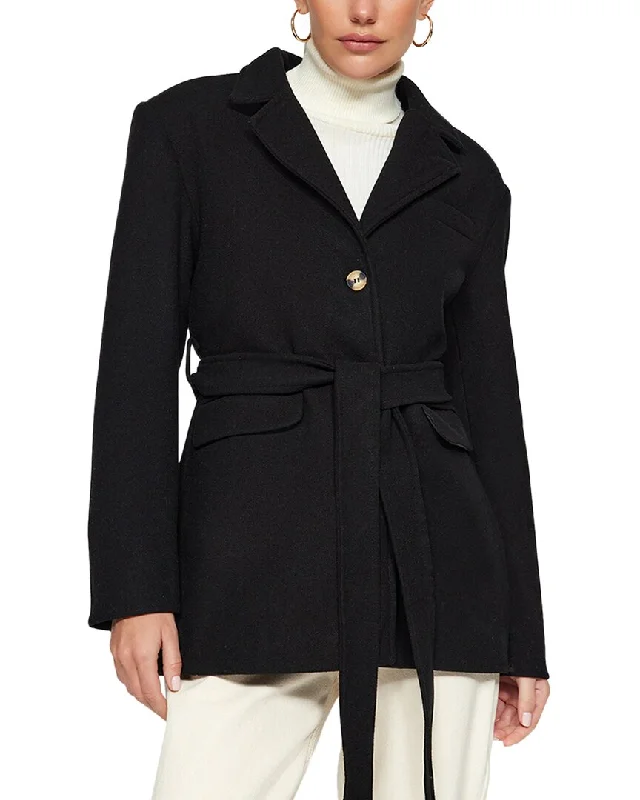 ladies' slim-fit blazers -Trendyol Regular fit Coat