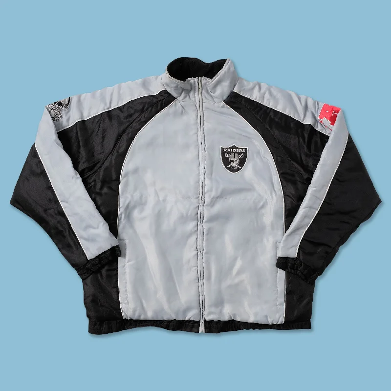 women's varsity bomber jackets -Vintage Oakland Padded Jacket XLarge