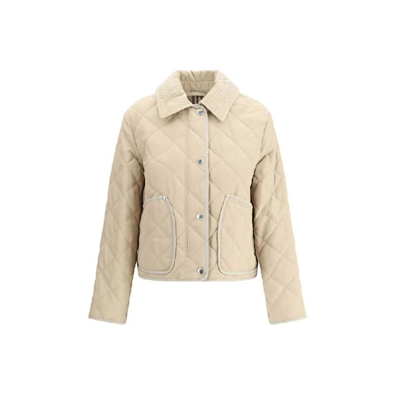 women's leather jackets -Burberry Women's Jacket