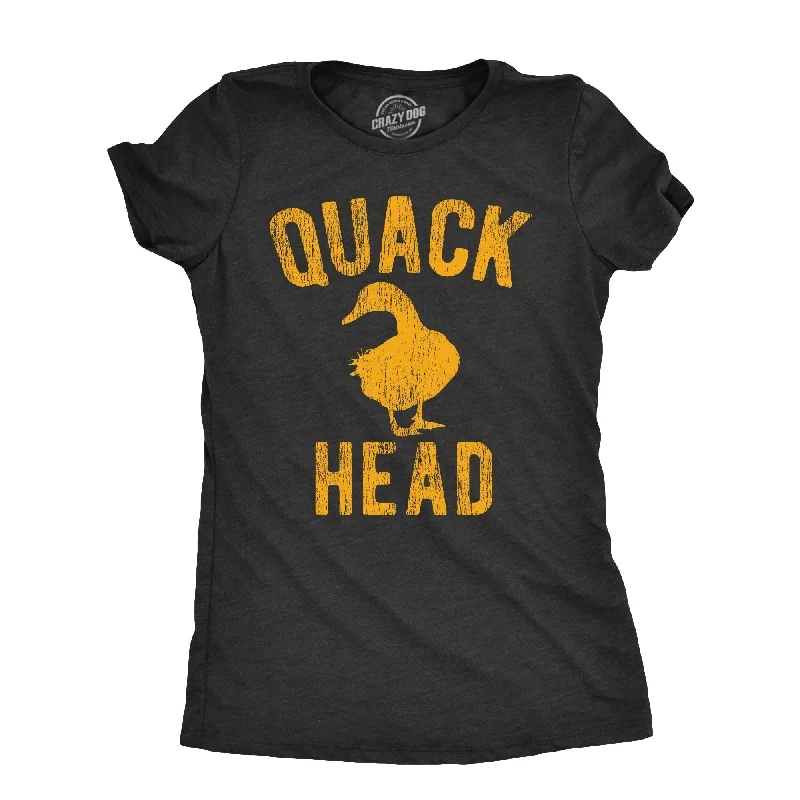 women's classic tops -Quack Head Women's T Shirt